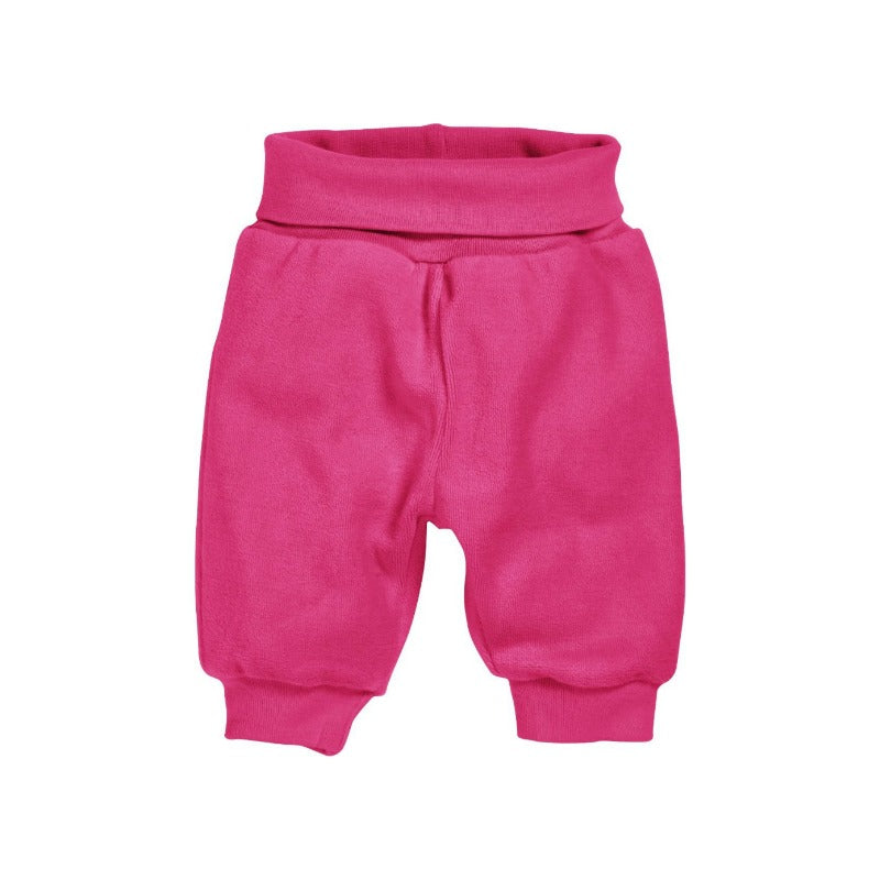 Playshoes Schnizler babybroekje velours uni fuchsia Maat