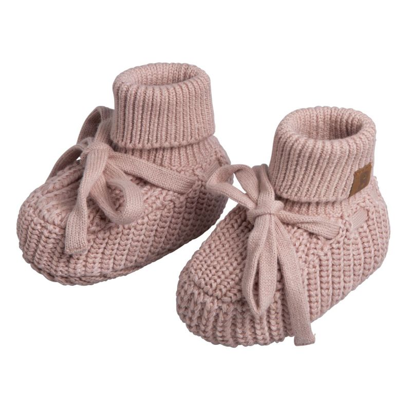 Baby's Only Slofjes Soul - Oud Roze - 0-3 mnd - 100% ecologisch katoen - GOTS