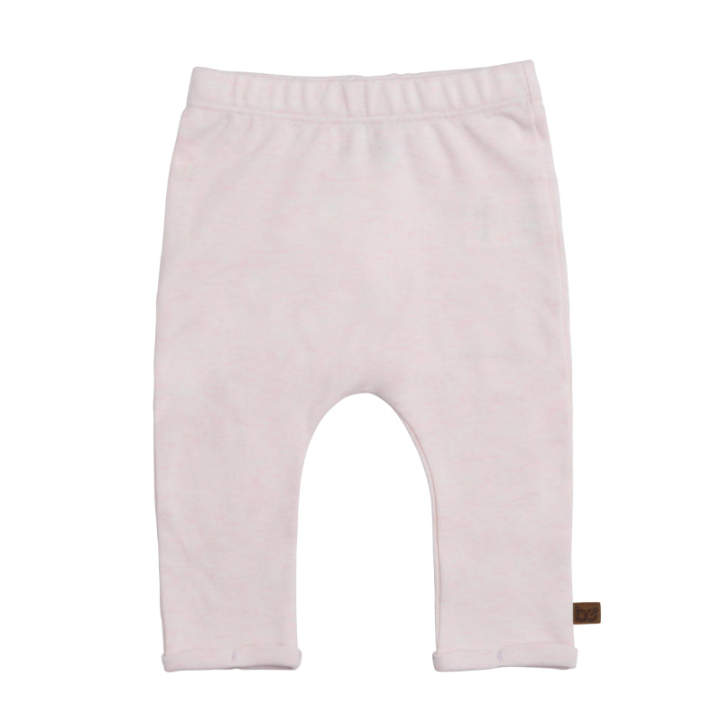 Baby's Only Broekje Melange - Classic roze - 44 - 100% ecologisch katoen - GOTS