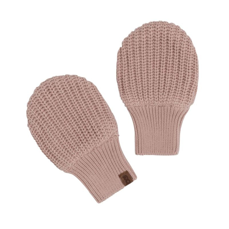 Baby's Only Handschoentjes teddy Soul - Oud Roze - 0-6 mnd - 100% ecologisch katoen - GOTS