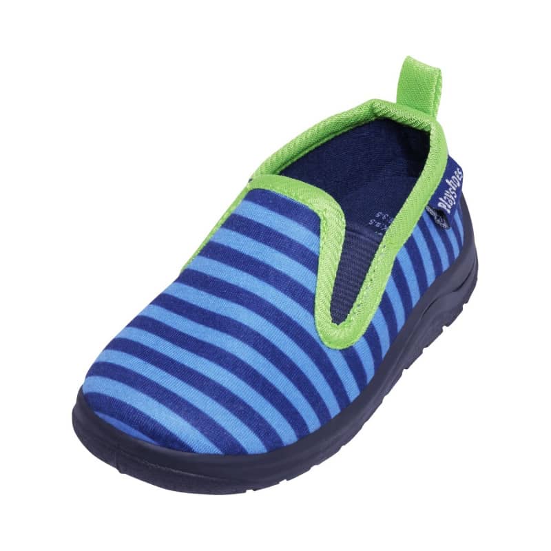 Playshoes pantoffels marine blauw groen Maat