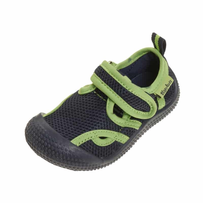 Playshoes Waterschoenen Aqua Uv-werend Junior Navy/groen Mt 22/23