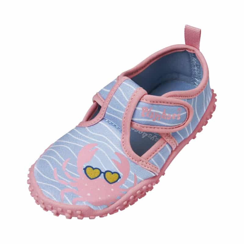 Playshoes Waterschoenen Krebs Meisjes Antislip Roze/blauw Mt 18-19