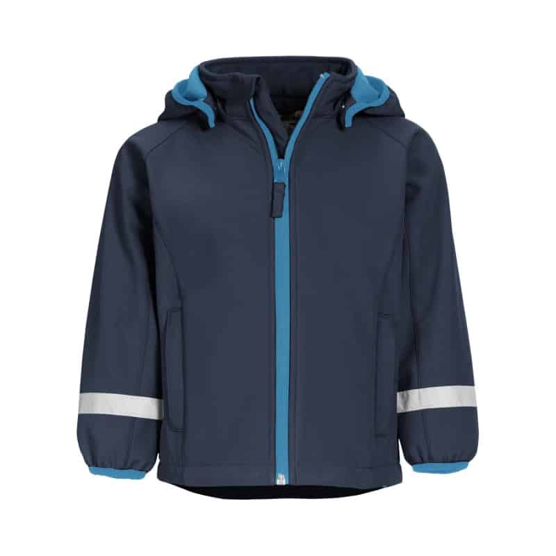 Playshoes softshell jas uni marine Maat