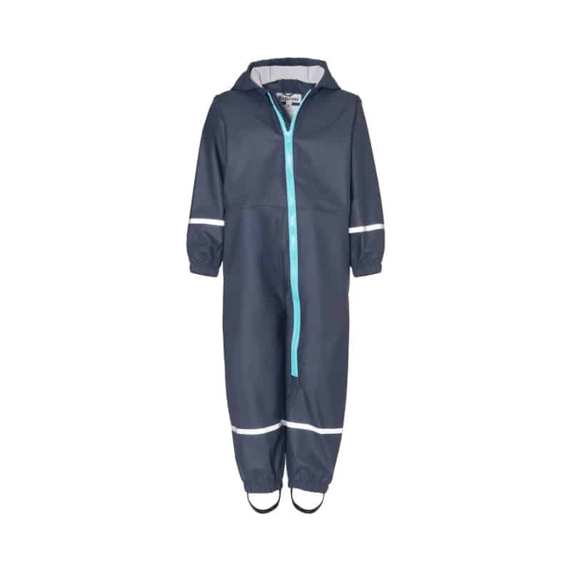 Playshoes - Regenoverall voor kinderen - Marineblauw - maat 98cm