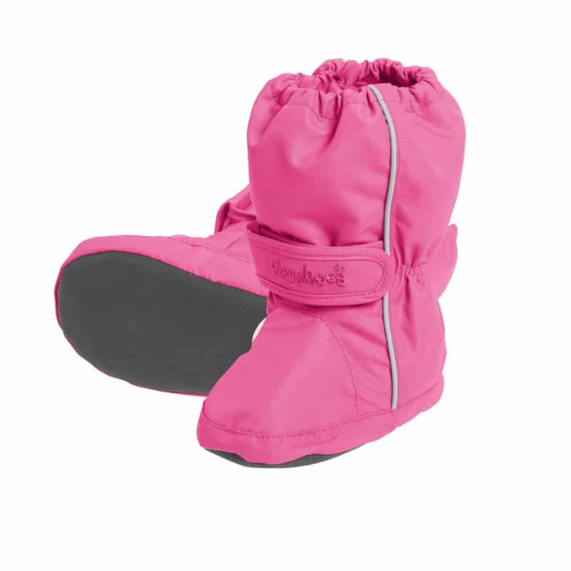 Playshoes - Thermische winterlaarzen voor kinderen met trekkoord - Roze - maat 20-21EU