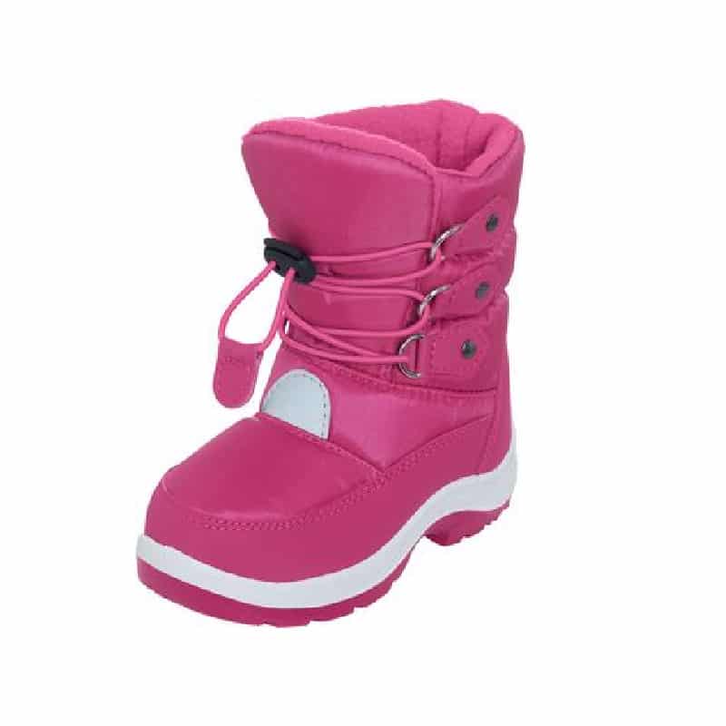 Playshoes snowboots koord met veters roze Maat