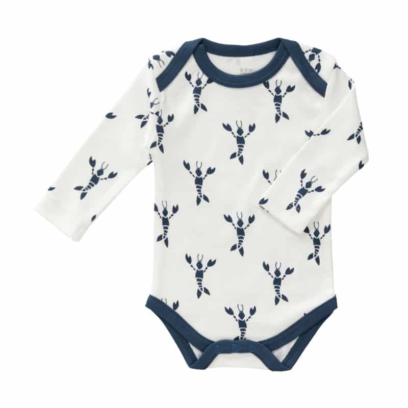 Fresk romper lange mouw Lobster indigo blue Maat