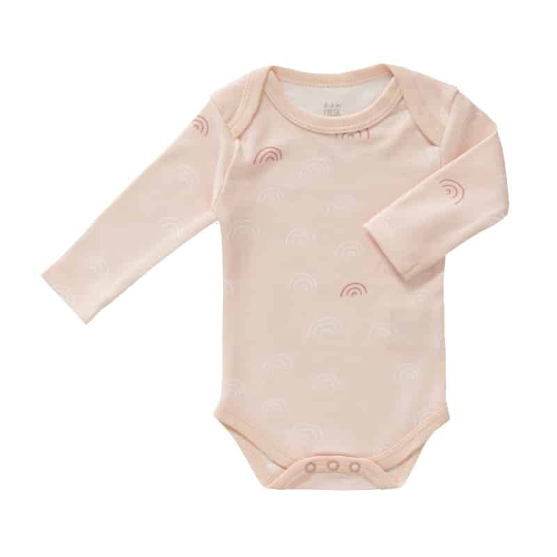 Fresk romper lange mouw Rainbow chintz rose Maat