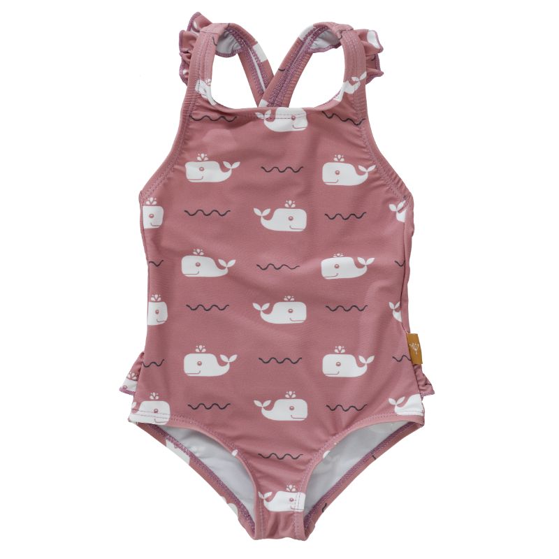 Badpak Fresk Meisje Roze Whale Ash