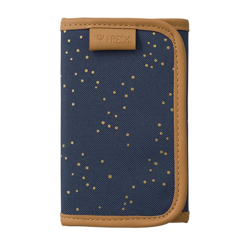 Fresk portemonnee billfold indigo dots