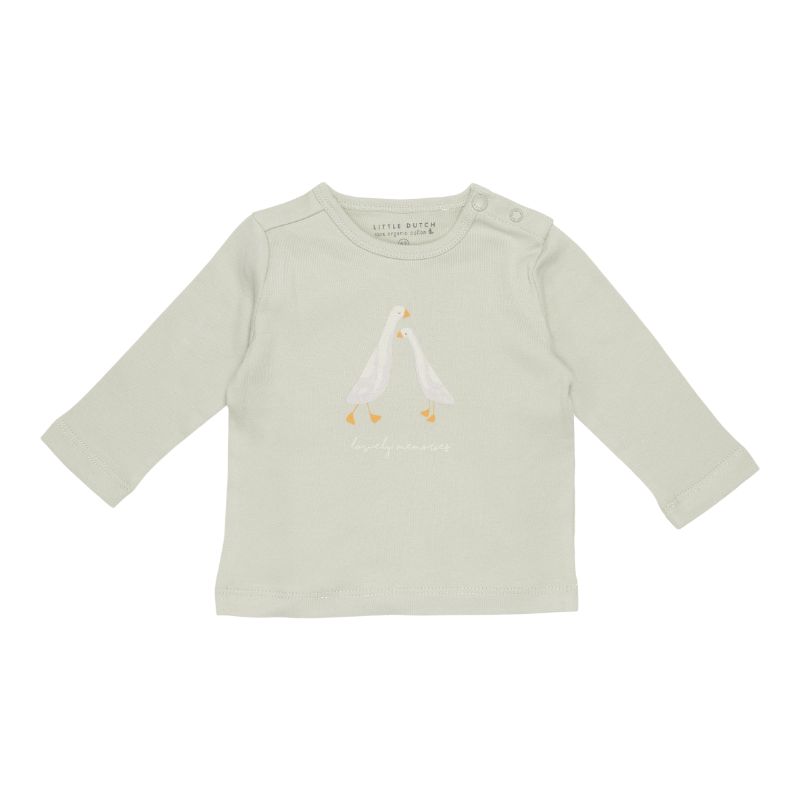 Little Dutch longsleeve Little Goose Lovely Memories Olive Maat