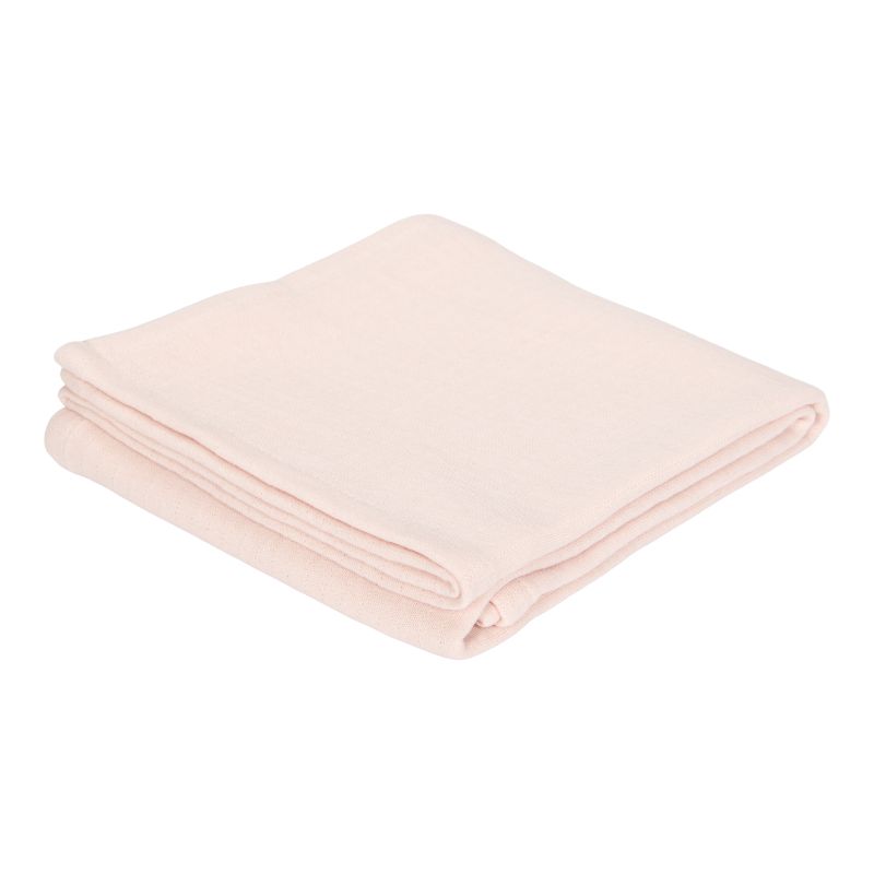 Little Dutch Multidoek Pure Soft PInk <br /> 120 x 120