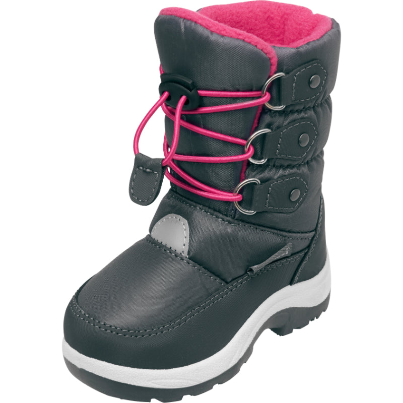 Playshoes - Winterlaarzen voor kinderen met veters - Roze - maat 22-23EU