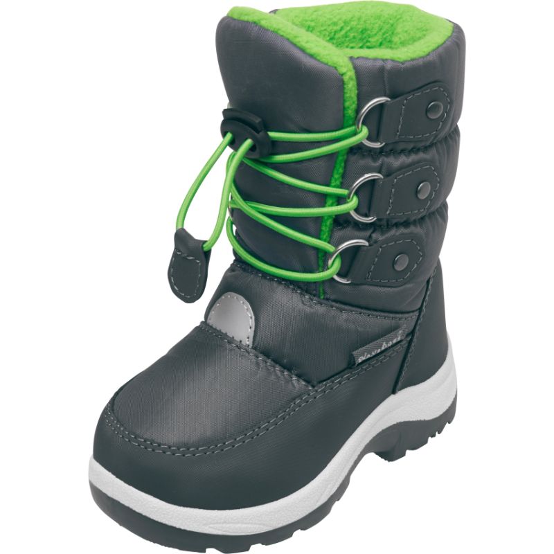 Playshoes snowboots koord met veters green Maat