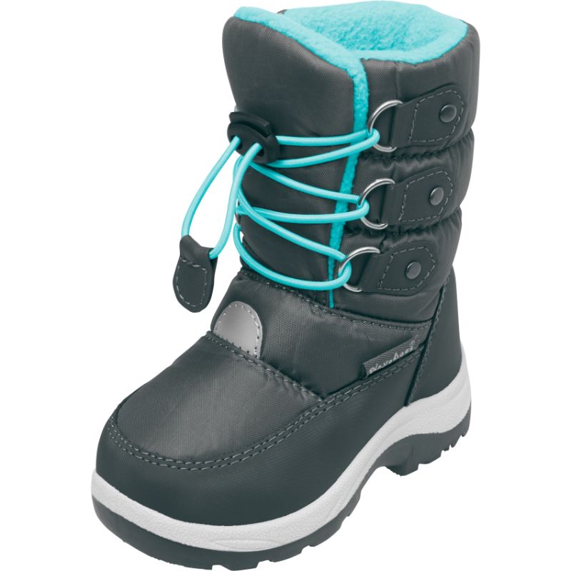 Playshoes Lace-up Snowboots Unisex - Turqoise - Maat 30/31