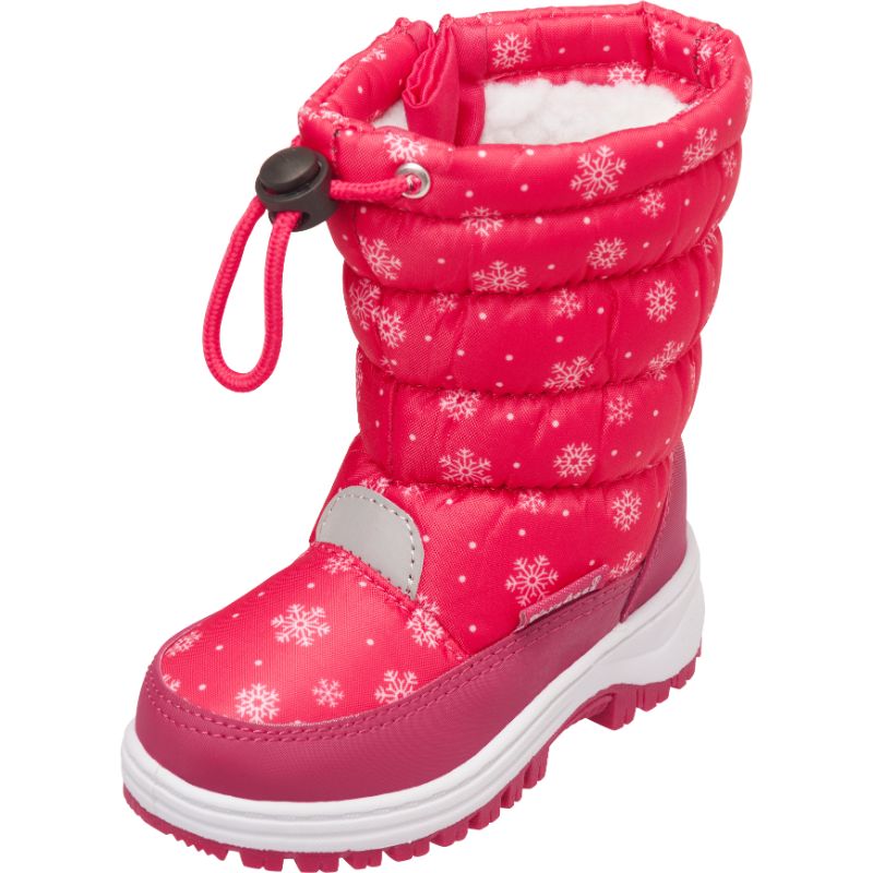 Playshoes snowboots roze sneeuwvlokken Maat