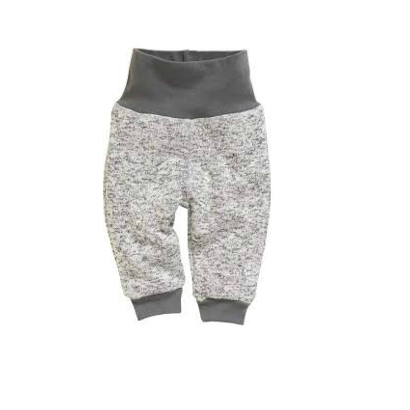 Playshoes Schnizler babybroekje fleece grijs melange Maat