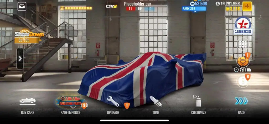 CSR2 Season 175 Crew Milestone Car