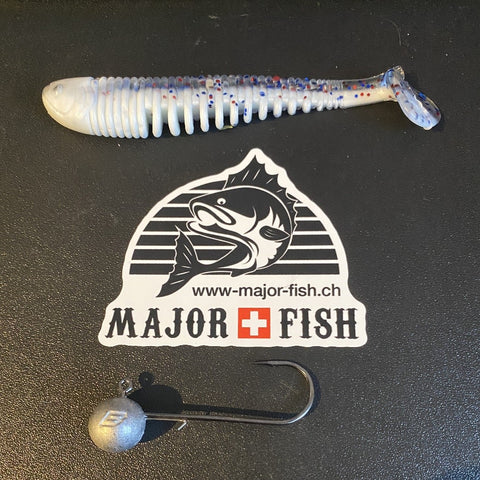 Skeleton Shad 5" und Connector Jighead