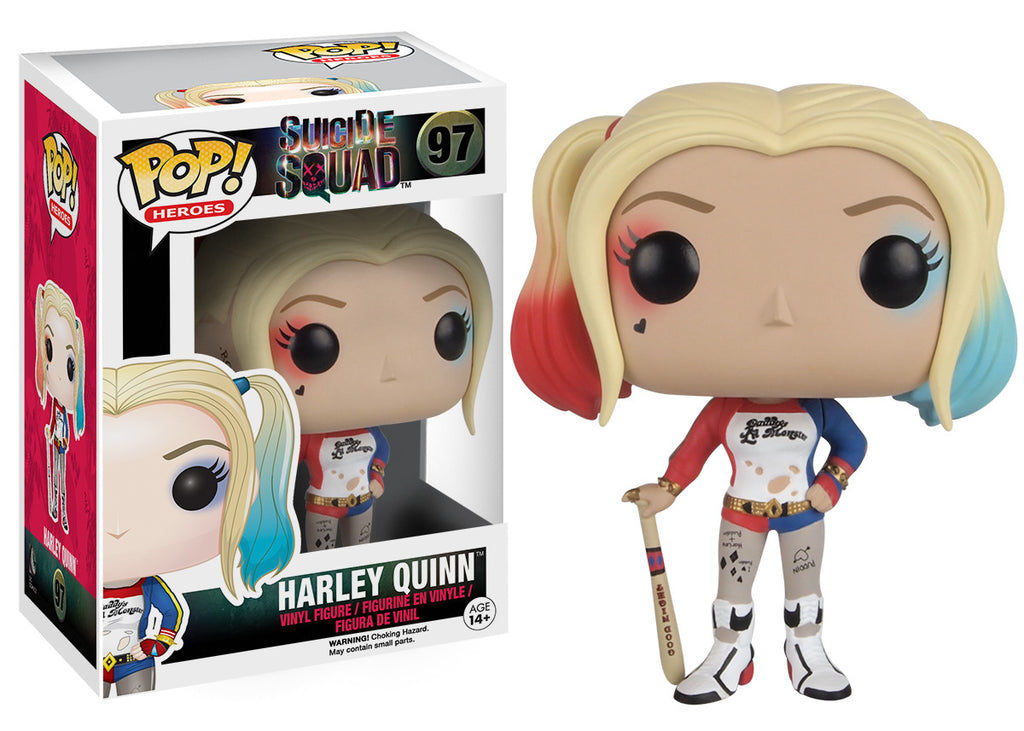 Pop Heroes Suicide Squad Harley Quinn Funko
