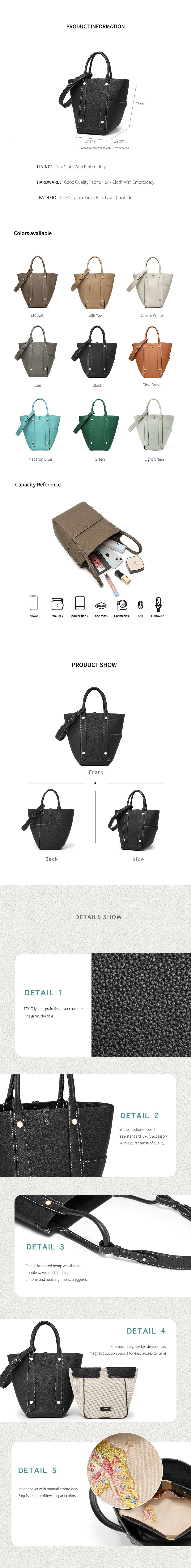 TIANQINGJI-Picotin-Tote-Bag-Black