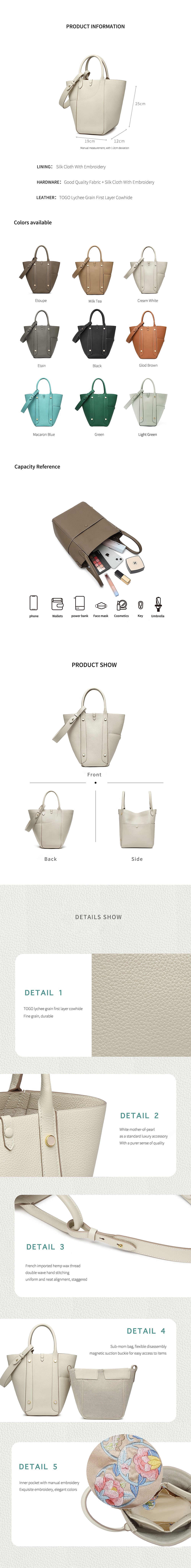 TIANQINGJI-Picotin-Tote-Bag-Cream-White