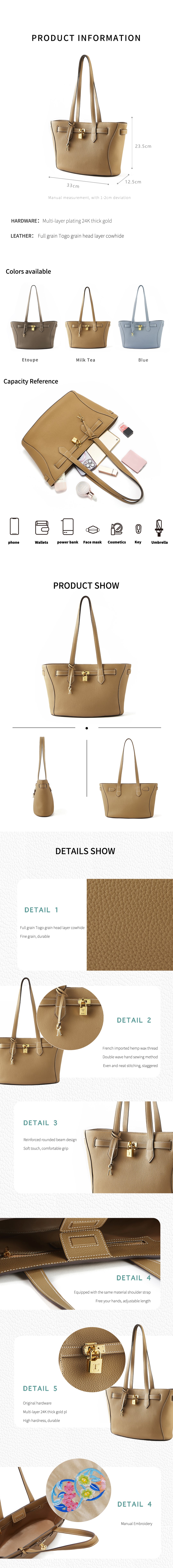 TIANQINGJI-Handmade-Milk-Tea-TOGO-Leather-Shoulder-Tote-Bag