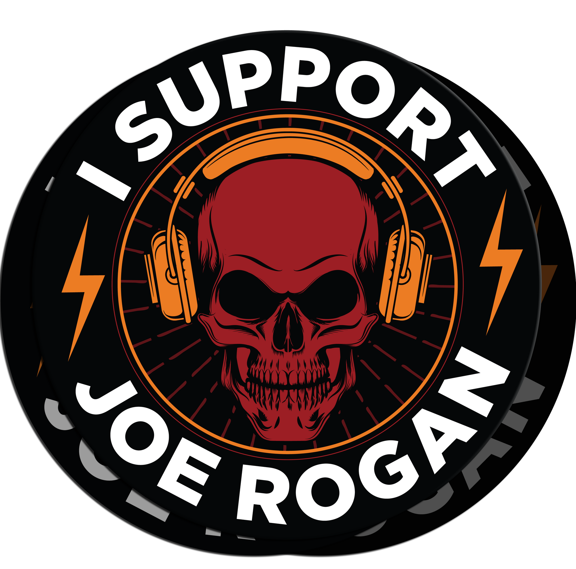 "Joe Rogan" Patriotic Decal Sticker Liberty Apparel