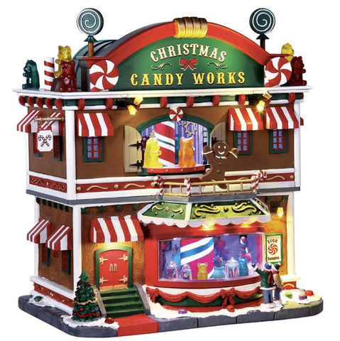 Lemax Animated Christmas Candy Works