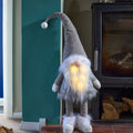 Bobbly Glo-Bert Standing Christmas Gonk in Grey