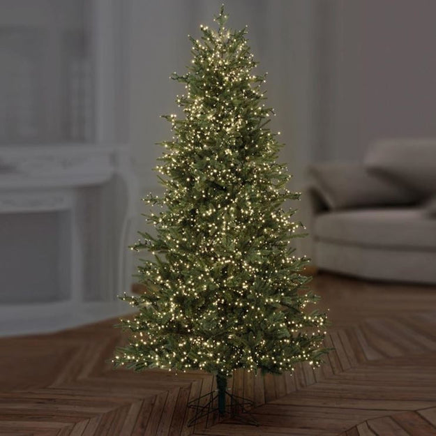 warm led lights for christmas tree