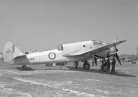 The first prototype of the Bristol Beaufort L4441 photographed at RAF Norholt in May 1939. (Photograph by Charles E. Brown).