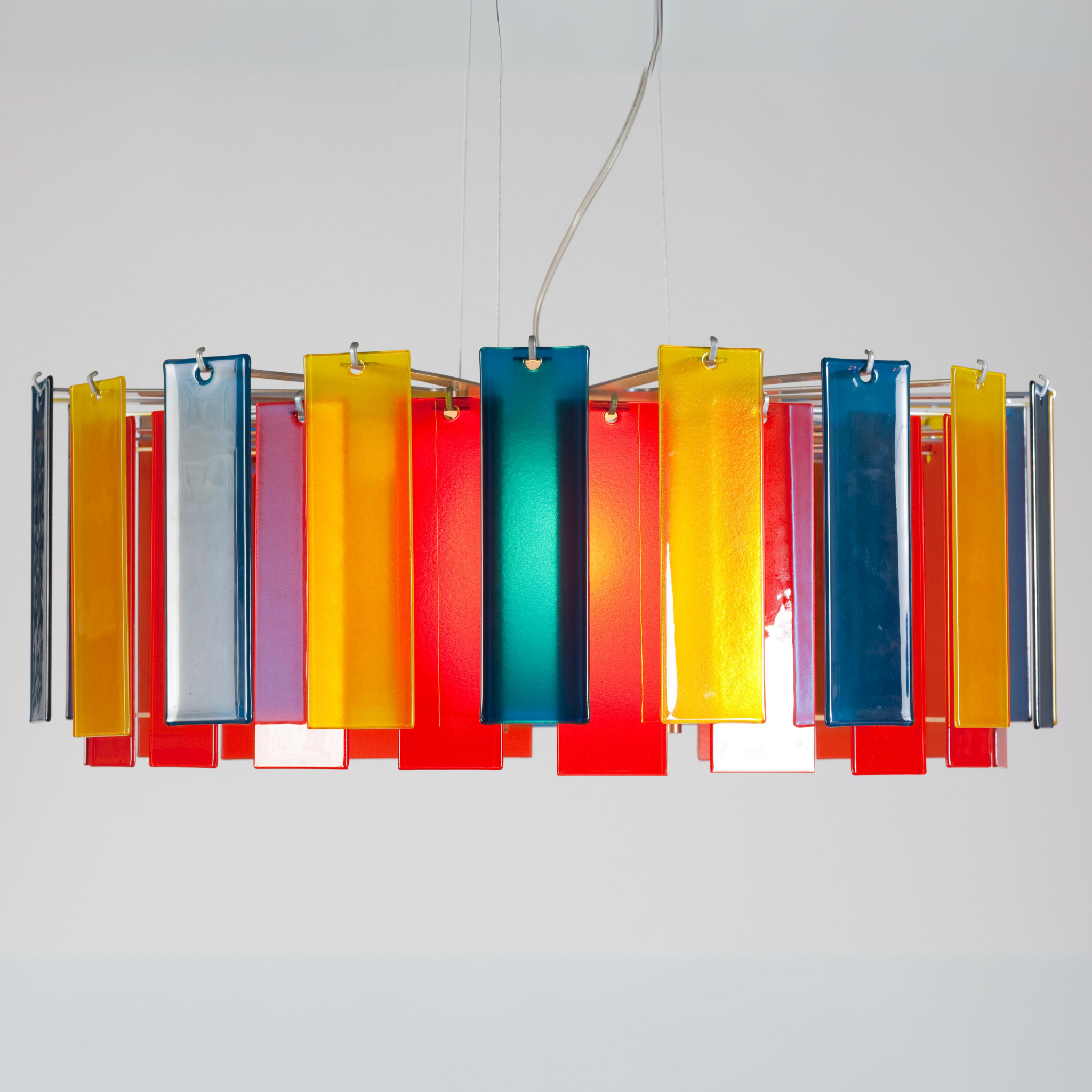 DOMUS 80 PENDANT GLASS FUSE ATELIERS CLARISSE DUTRAIVE