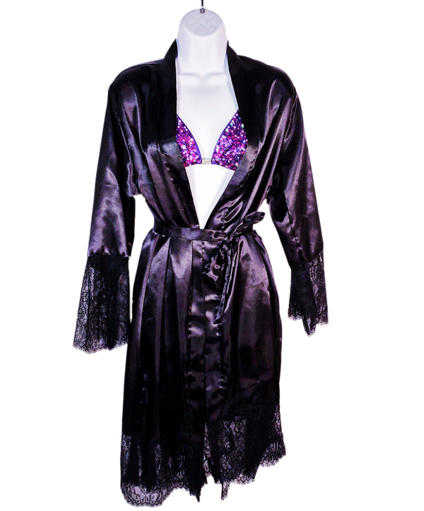 Purple Satin Robe – RAH Competition