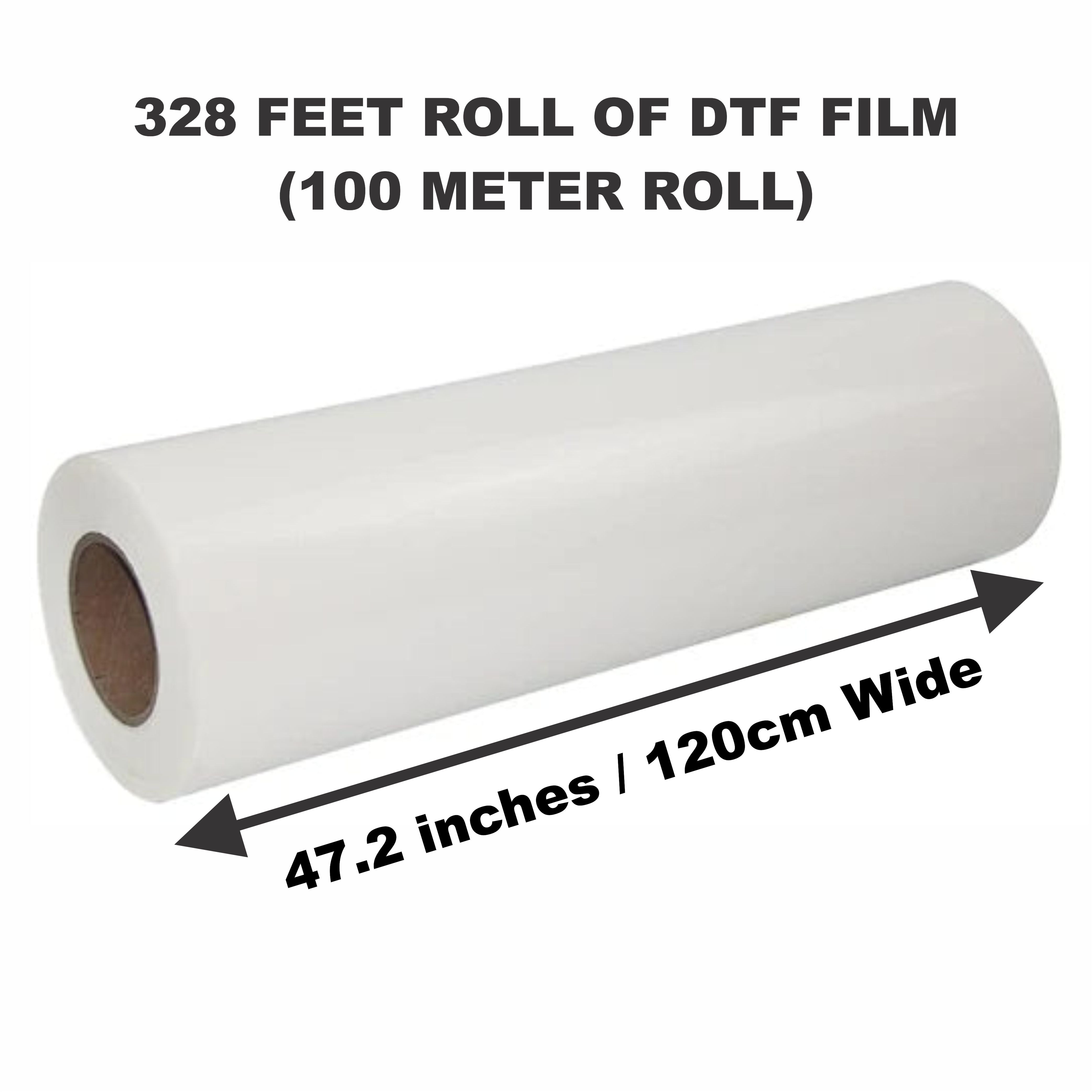 MAYATX DTF Transfer Film Double Sided DTF Film Roll 23.6 x 325 ft