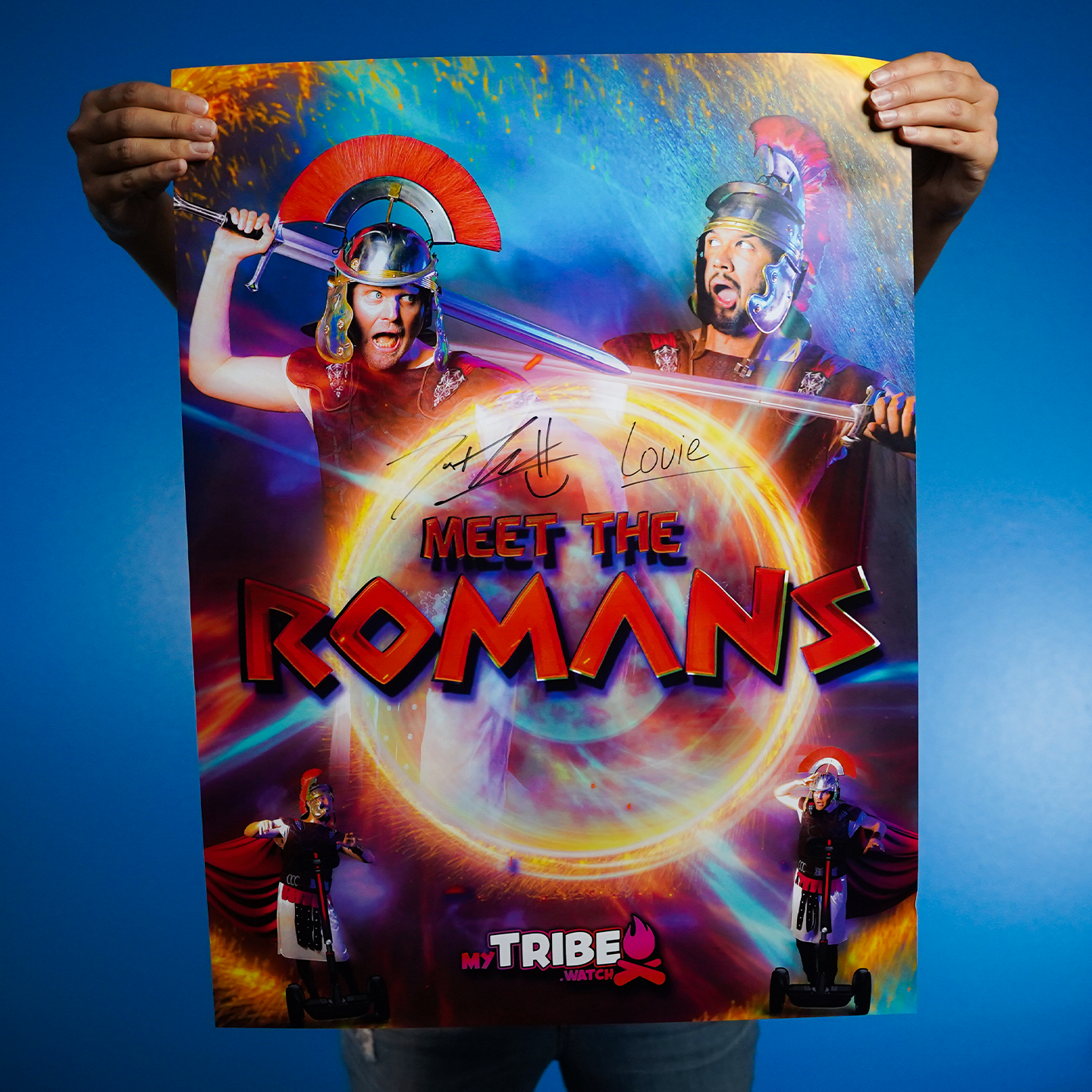 🔥 "Meet The Romans" (18x24 MOVIE POSTER) 🎬 - Llama Tribe product image