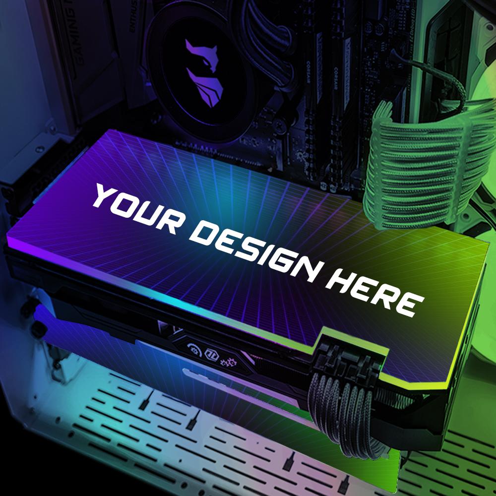 Design Own Custom RGB GPU Backplate | Owl Labs