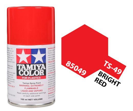 Tamiya - Spray Lacquer TS-1 Red Brown - 85001