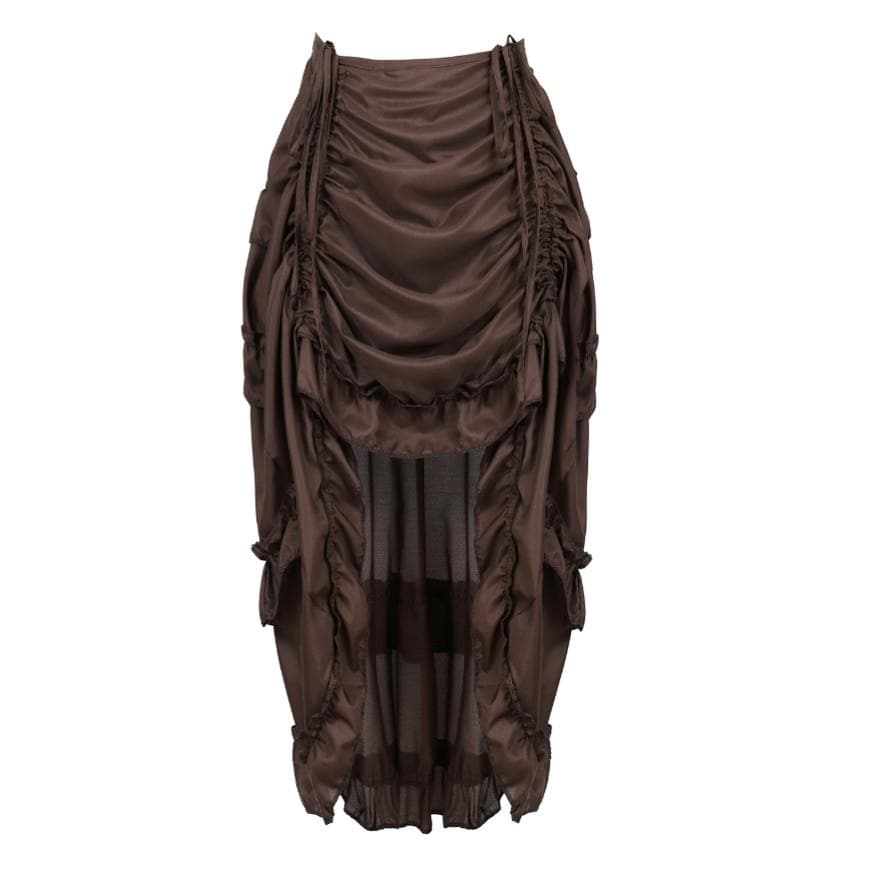 Gothic Irregular Ruffles Pirate Skirt – musthaveskirts