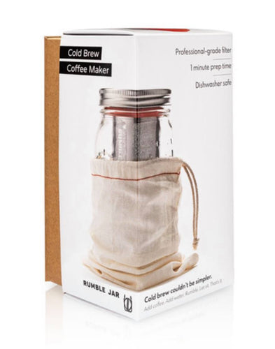 Rumble Jar  A Better Cold Brew Coffee Maker