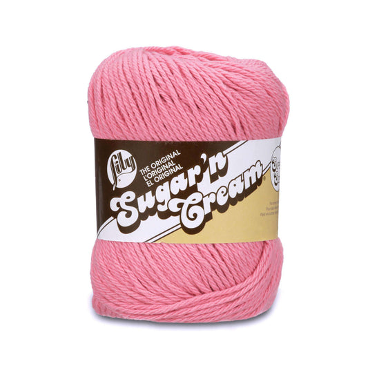 Sugar'n Cream Yarn Hot Pink