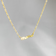 Mama Minimalist - Necklace in Gold