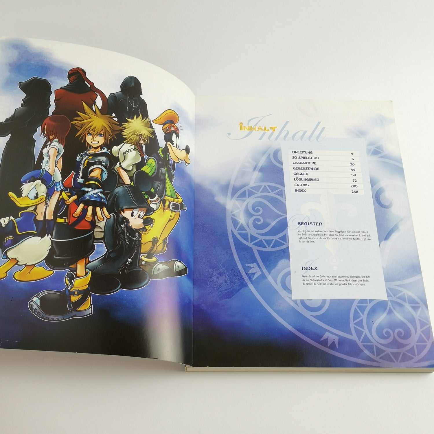 Sony Playstation 2 Spiel : Kingdom Hearts 2 + Lösungsbuch / Guide | PS2 OVP PAL