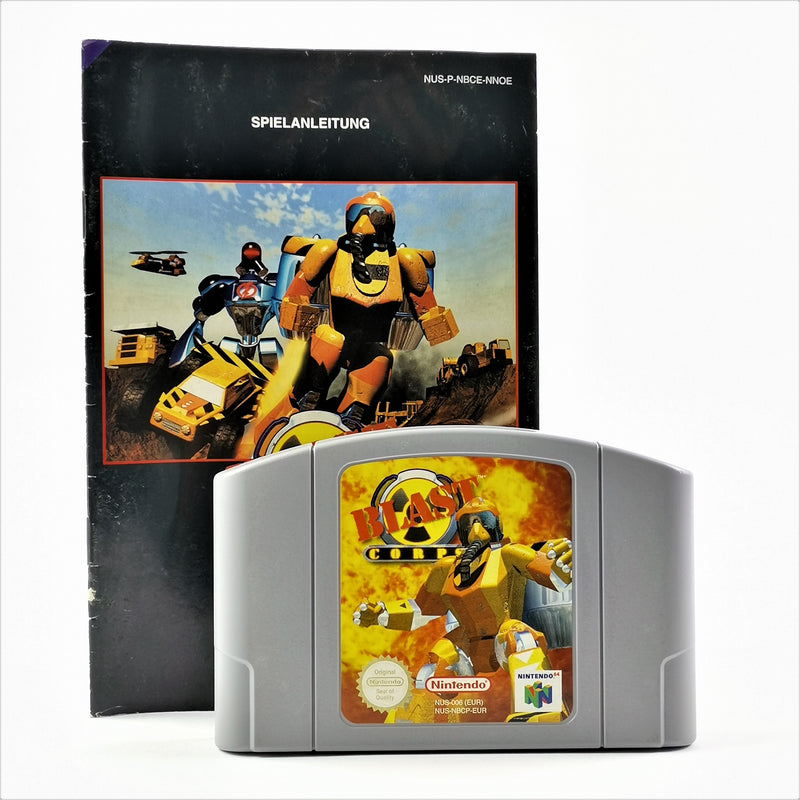 Nintendo 64 Spiel : Blast Corps - Modul / Cartridge + Anleitung | N64 PAL
