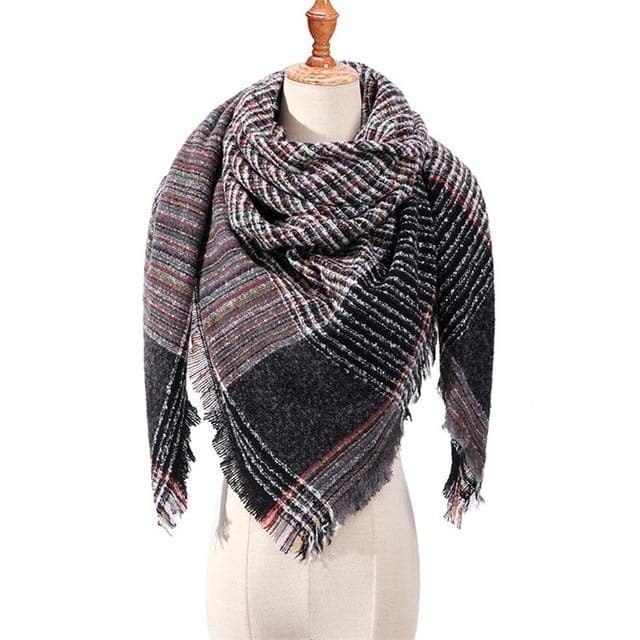 Triangle Cashmere scarf - onlyplaid