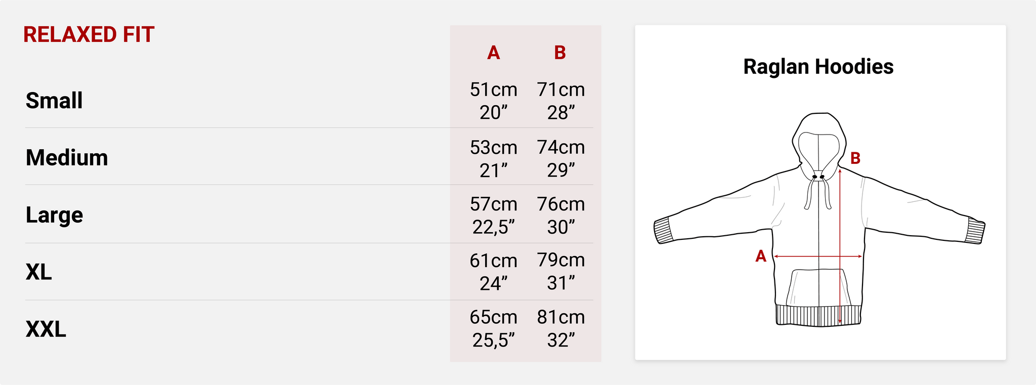 Size Guide – Virtika Outerwear Europe