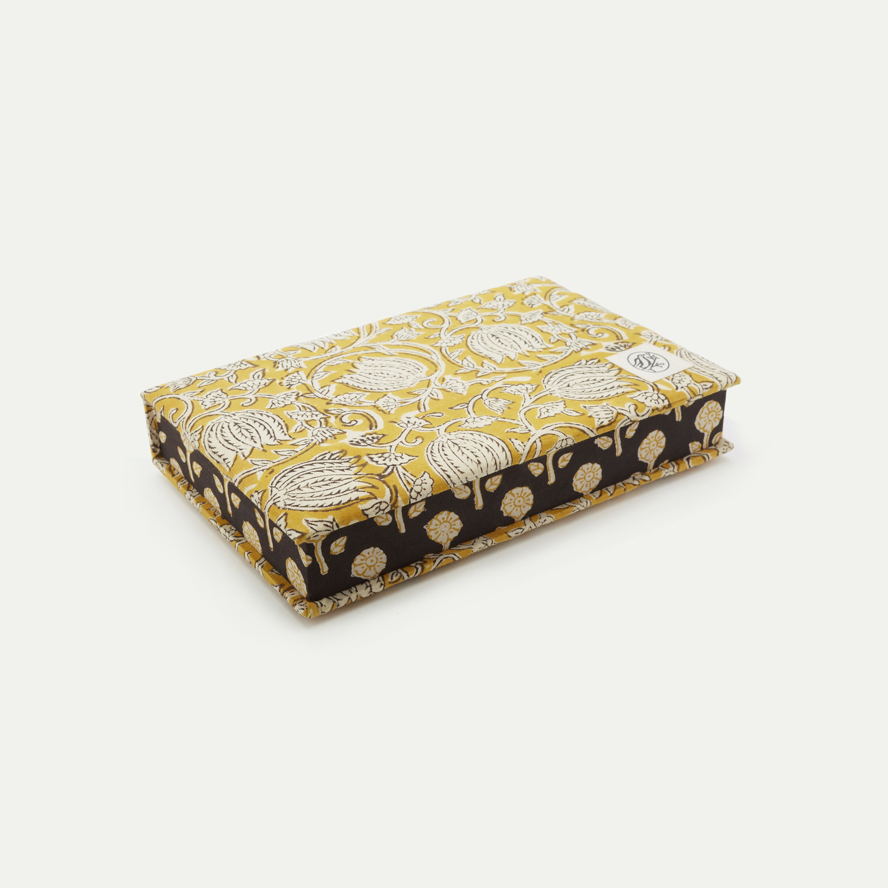 India yellow jewellery box