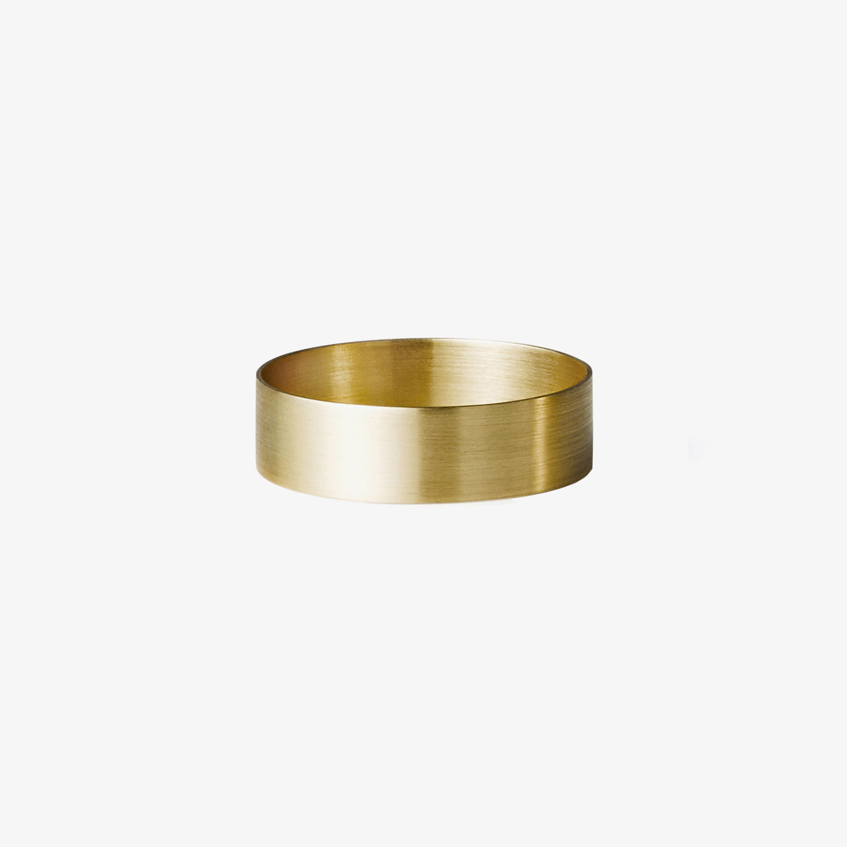 Yellow gold Plate ring