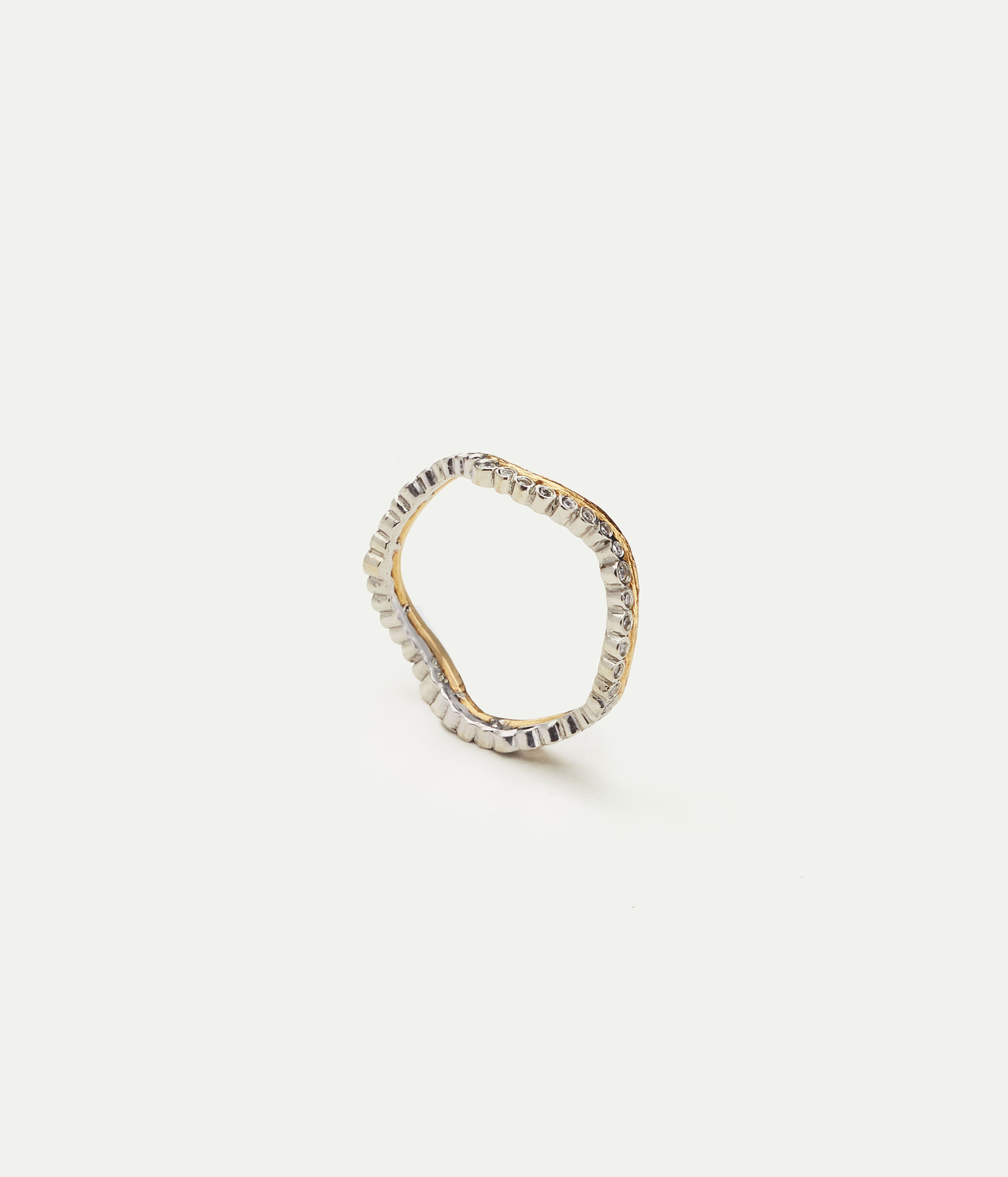 Bague Wave diamants